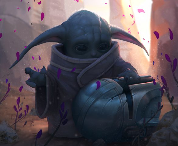 Baby Yoda – tapety na smartfon i tablet (7)