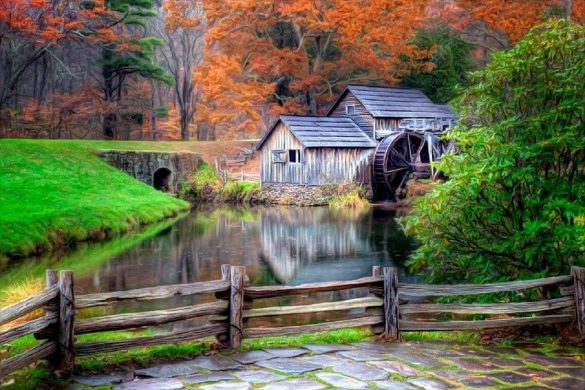 Blue Ridge Parkway – tapety na smartfon i tablet (2)