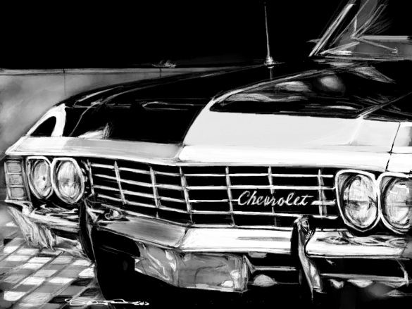 1967 Chevrolet Impala – tapety na pulpit (1)