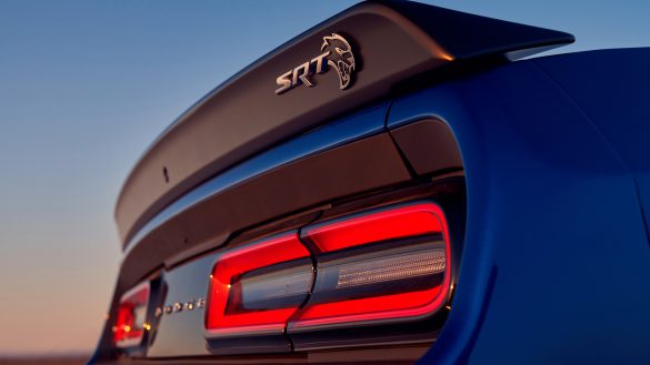 SRT Spoiler on 2019 Dodge Challenger SRT Hellcat Widebody