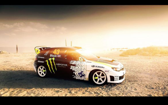 Ken Block Subaru – tapety na pulpit (9)