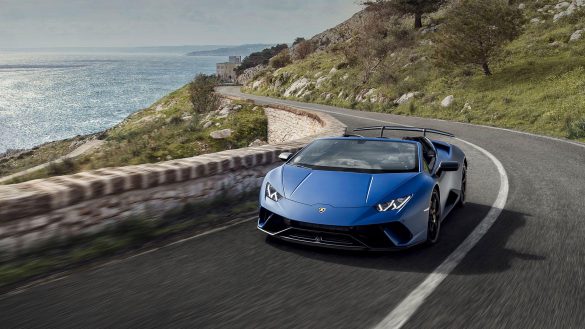 Lamborghini Huracán Spyder Performante – tapety na smartfon i tablet (3)