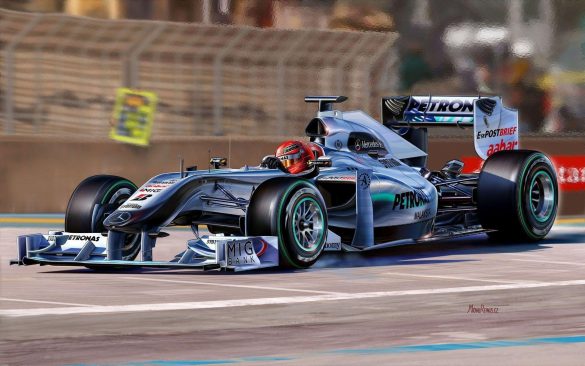Mercedes-Benz Petronas – tapety na pulpit (1)