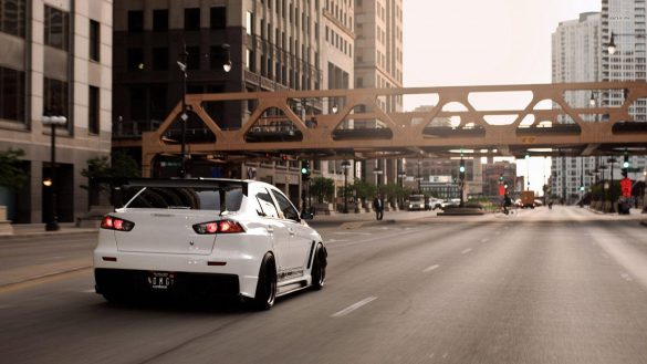Mitsubishi Evolution – tapety na pulpit (2)