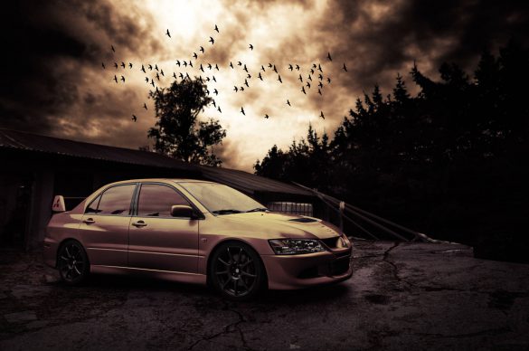 Mitsubishi Evolution – tapety na pulpit (8)