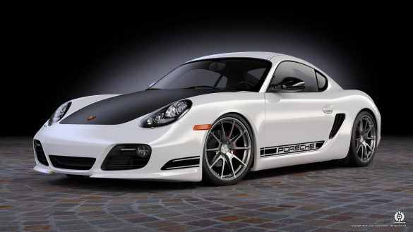 Porsche Cayman – tapety na smartfon i tablet (2)